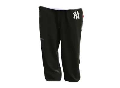 MLB Exclusive Set Up Patch Embroidery Side Line Big Silhouette Pullover Sweatpants Only "Black"