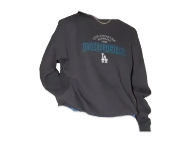 MLB x PUBLUX Exclusive Embroidered Logo Sweatshirt "Gray"