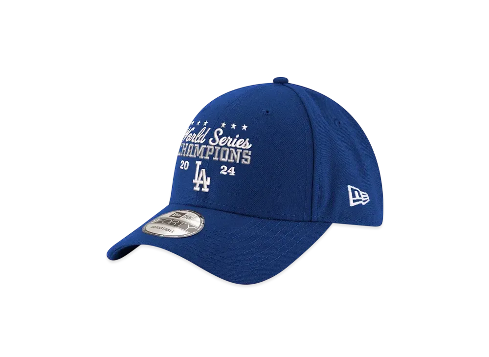 MLB Los Angeles Dodgers New Era 2024 World Series Champions 9FORTY "Royal"