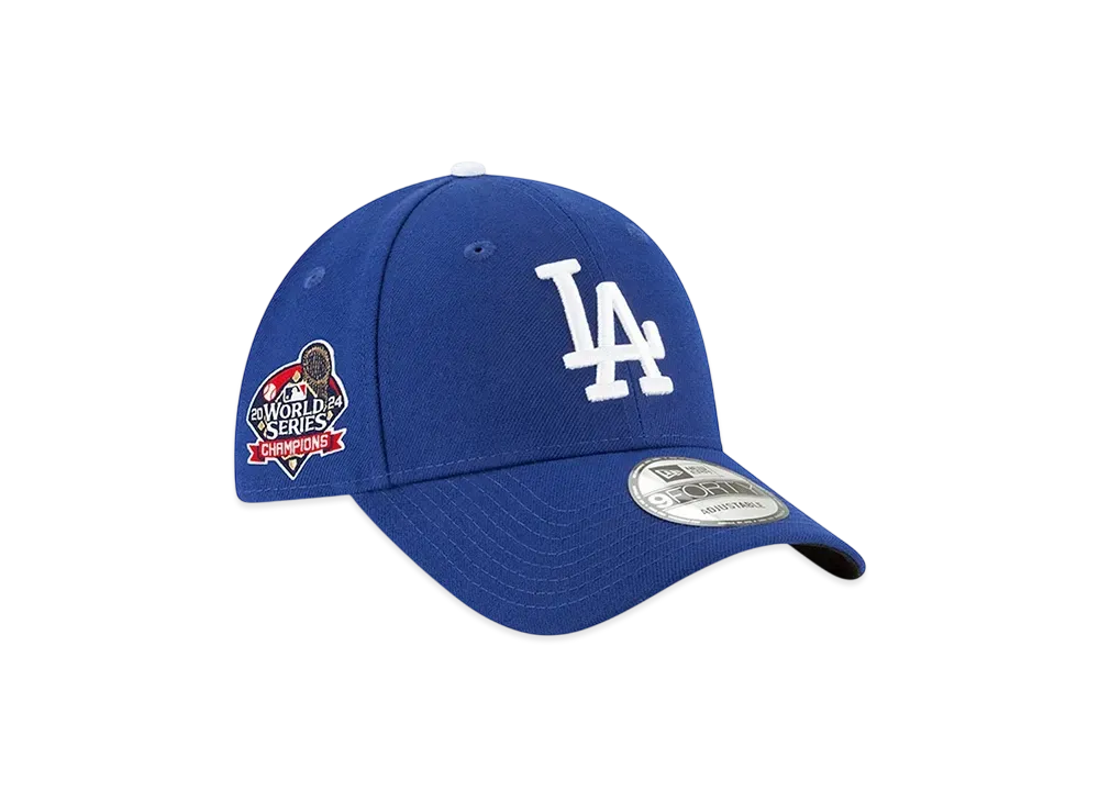 MLB Los Angeles Dodgers New Era 2024 World Series Champions Side Patch 9FORTY "Royal"
