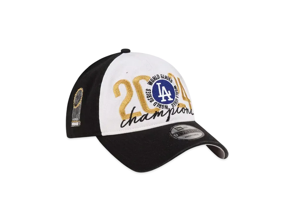 MLB Los Angeles Dodgers New Era 2024 World Series Champions 9TWENTY "Black"