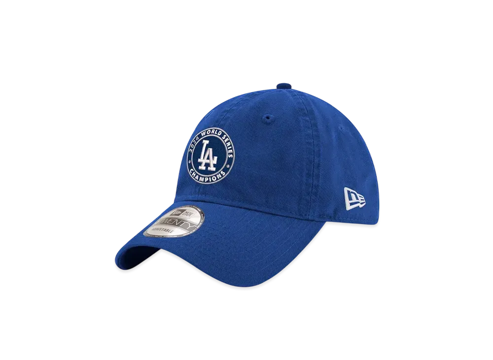 MLB Los Angeles Dodgers New Era 2024 World Series Champions Circle Logo 9Twenty "Royal"