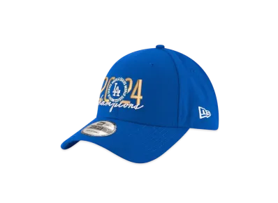 MLB Youth Los Angeles Dodgers New Era 2024 World Series Champions Locker Room 9FORTY "Royal"