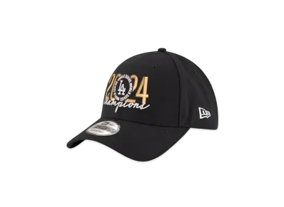 MLB Youth Los Angeles Dodgers New Era 2024 World Series Champions Locker Room 9FORTY "Black"