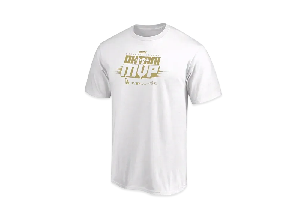 MLB Fanatics Dodgers Shohei Ohtani National League MVP 2024 Award Commemoration Name & Number Uniform Number T-Shirt Kids "White"