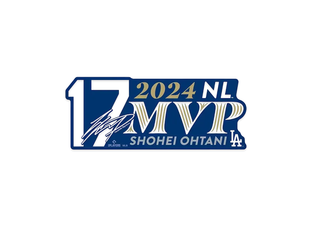 MLB Wincraft Dodgers Shohei Ohtani National League MVP 2024 Award Commemoration Magnet