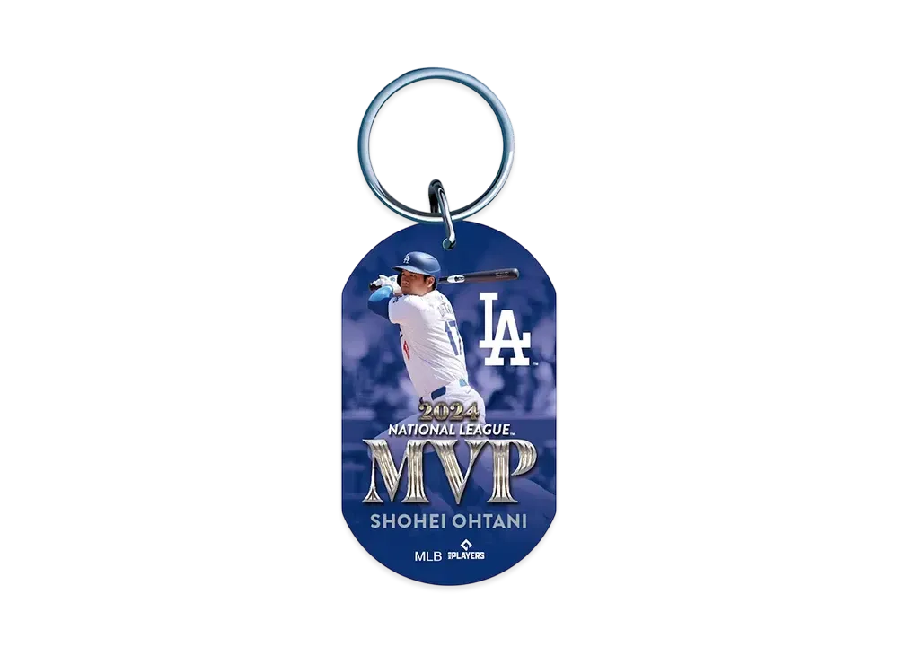 MLB Wincraft Dodgers Shohei Ohtani National League MVP 2024 Award Commemoration Key Ring