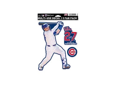 MLB Wincraft Cubs Seiya Suzuki Tokyo Series Opening Game Fan Decal