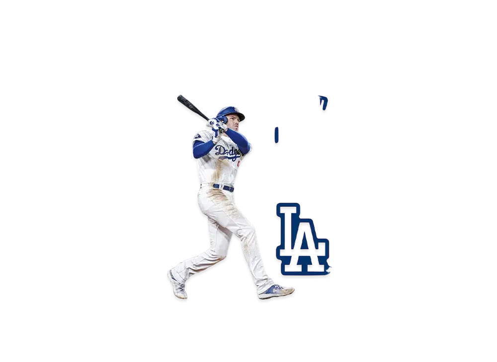 MLB Wincraft Dodgers Freddie Freeman Tokyo Series Opening Game Fan Decal
