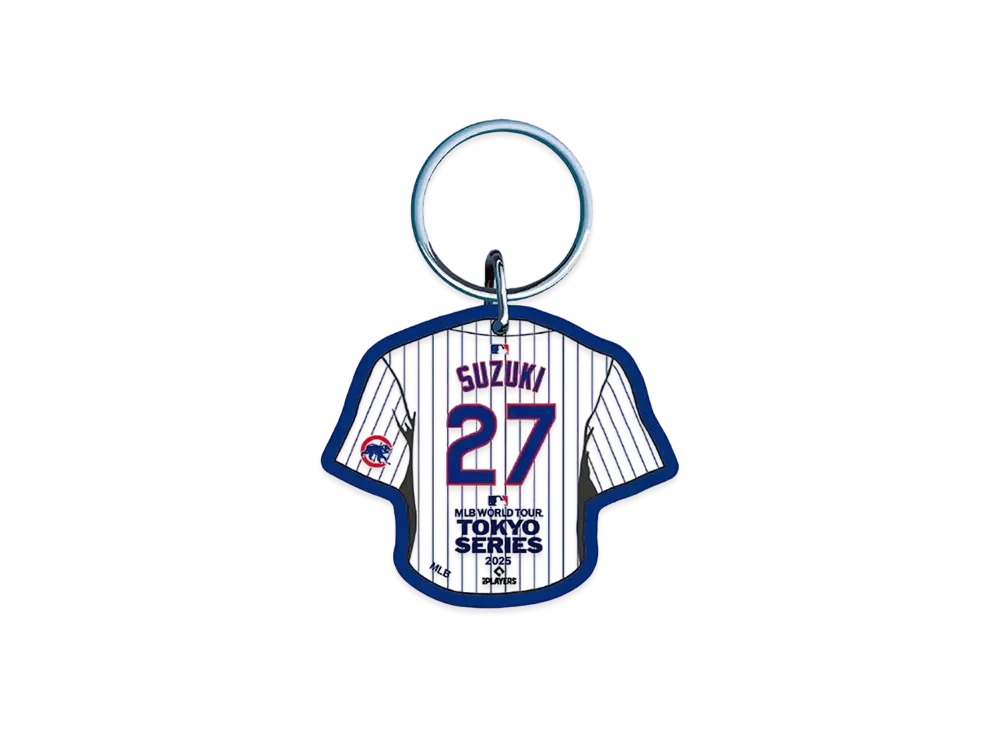 MLB Wincraft Cubs Seiya Suzuki Tokyo Series Opening Game Name & Number Acrylic Keychain