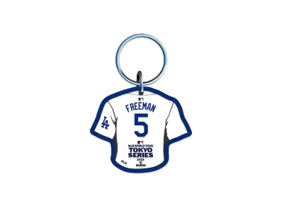 MLB Wincraft Dodgers Freddie Freeman Tokyo Series Opening Game Name & Number Acrylic Keychain