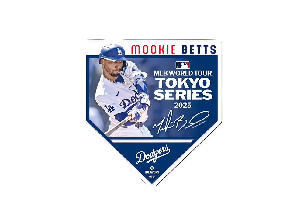 MLB Wincraft Dodgers Mookie Betts ウィンクラフトTokyo Series Opening Game Magnet