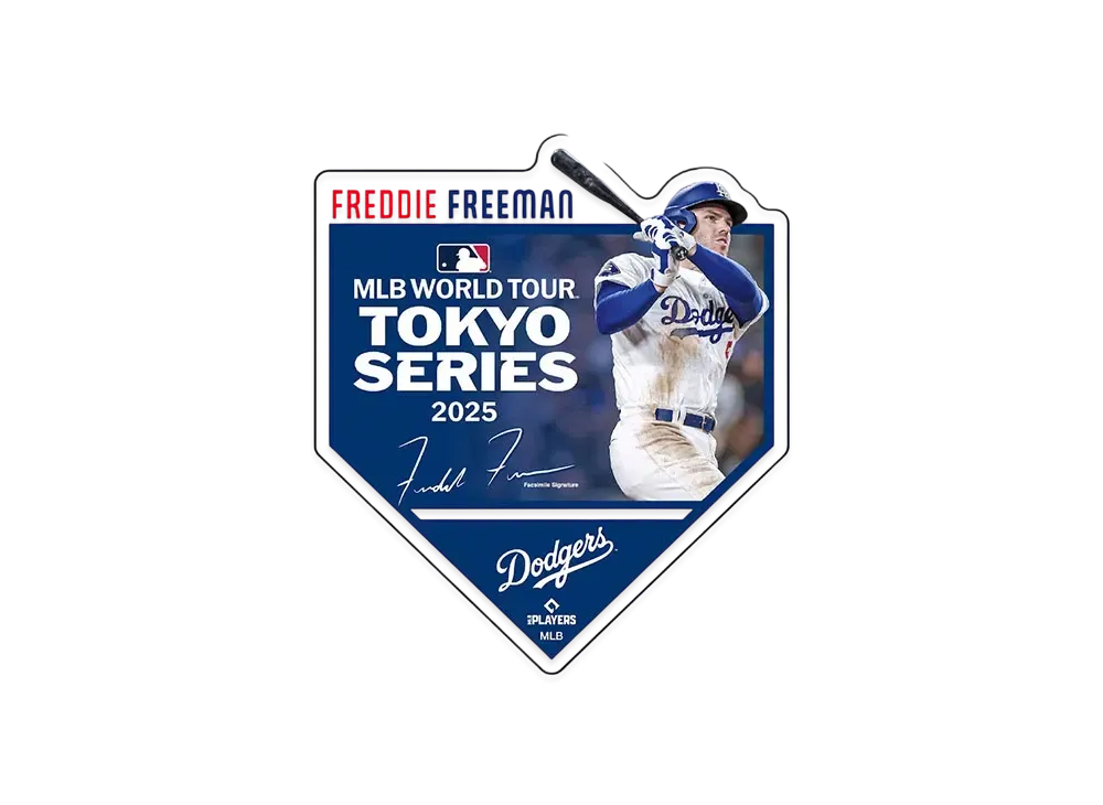 MLB Wincraft Dodgers Freddie Freeman Tokyo Series Opening Game Magnet