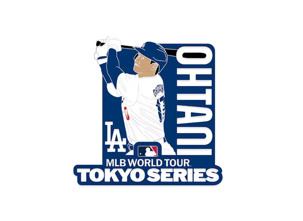 MLB Wincraft Dodgers Shohei Otani Tokyo Series Opening Game Pins