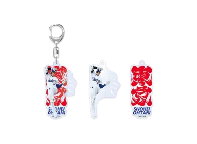 MLB Dodgers Shohei Otani Tokyo Series Opening Game Acrylic Key Chain A