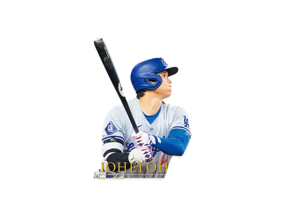 MLB Dodgers Shohei Otani Tokyo Series Opening Game Colored Paper Set B