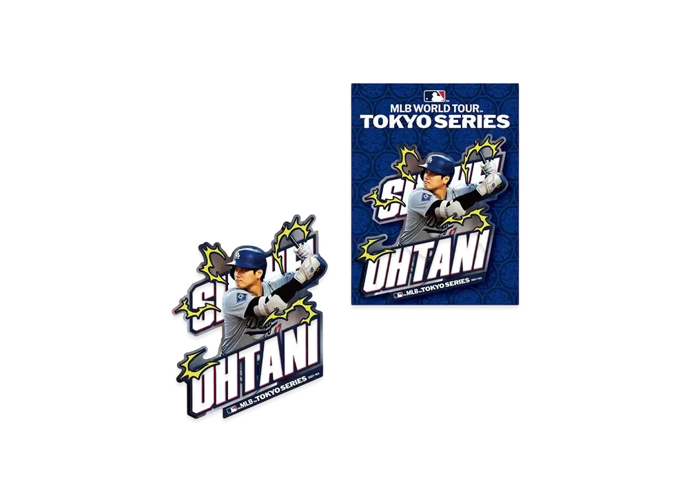 MLB Dodgers Shohei Otani Tokyo Series Opening Game Big Sticker A