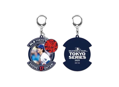 MLB Dodgers Shohei Otani Tokyo Series Opening Game Rubber Keychain B