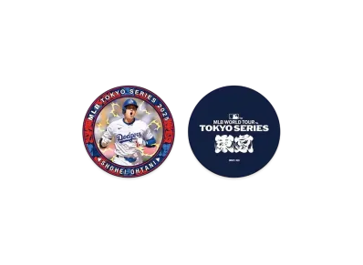 MLB Dodgers Shohei Otani Tokyo Series Opening Game Rubber Coaster A