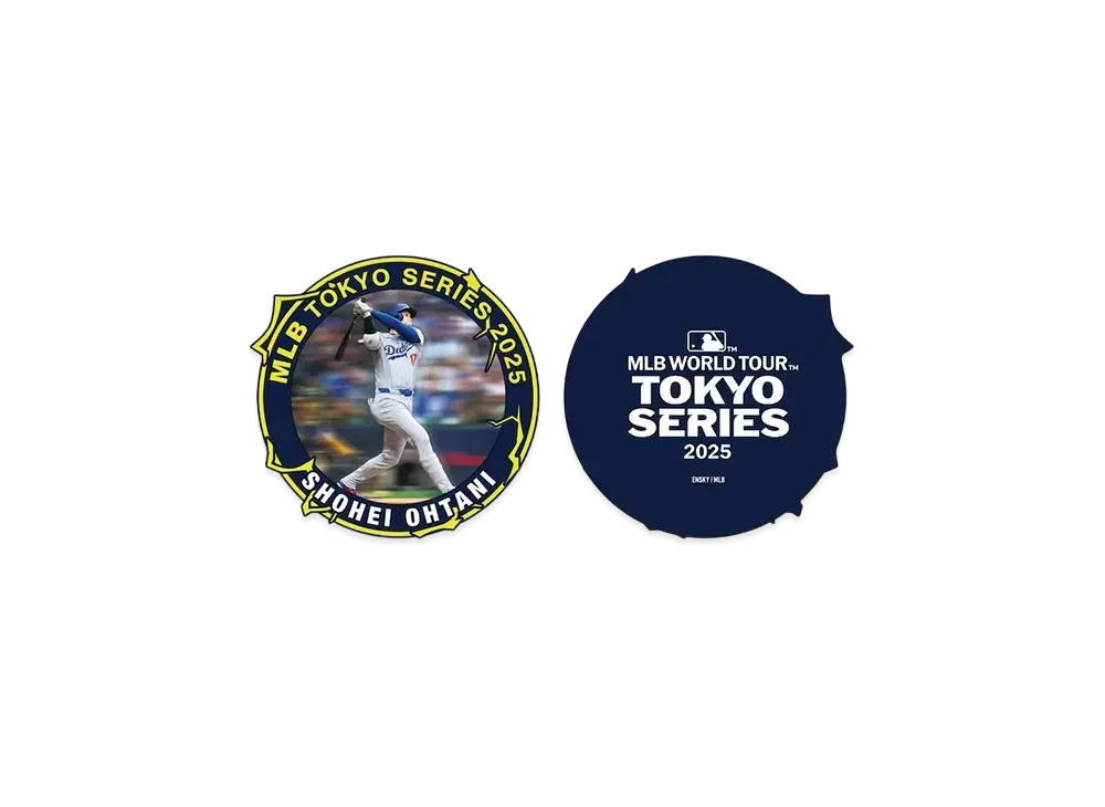 MLB Dodgers Shohei Otani Tokyo Series Opening Game Rubber Coaster B
