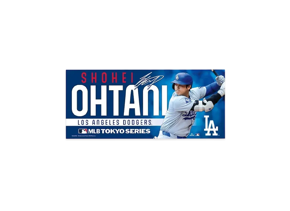 MLB Wincraft Dodgers Shohei Otani Tokyo Series Opening Game Face Towel