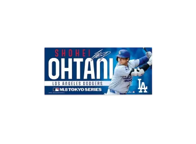 MLB Wincraft Dodgers Shohei Otani Tokyo Series Opening Game Face Towel