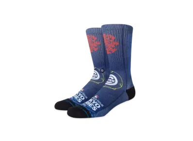 MLB Stance Cubs Socks Tokyo Series Opening Game Design "Blue"