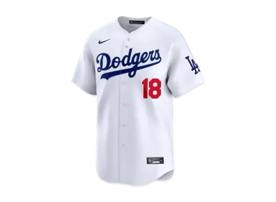 MLB Nike Dodgers Yoshinobu Yamamoto Uniform Limited Jersey Home White Kids Size "White"