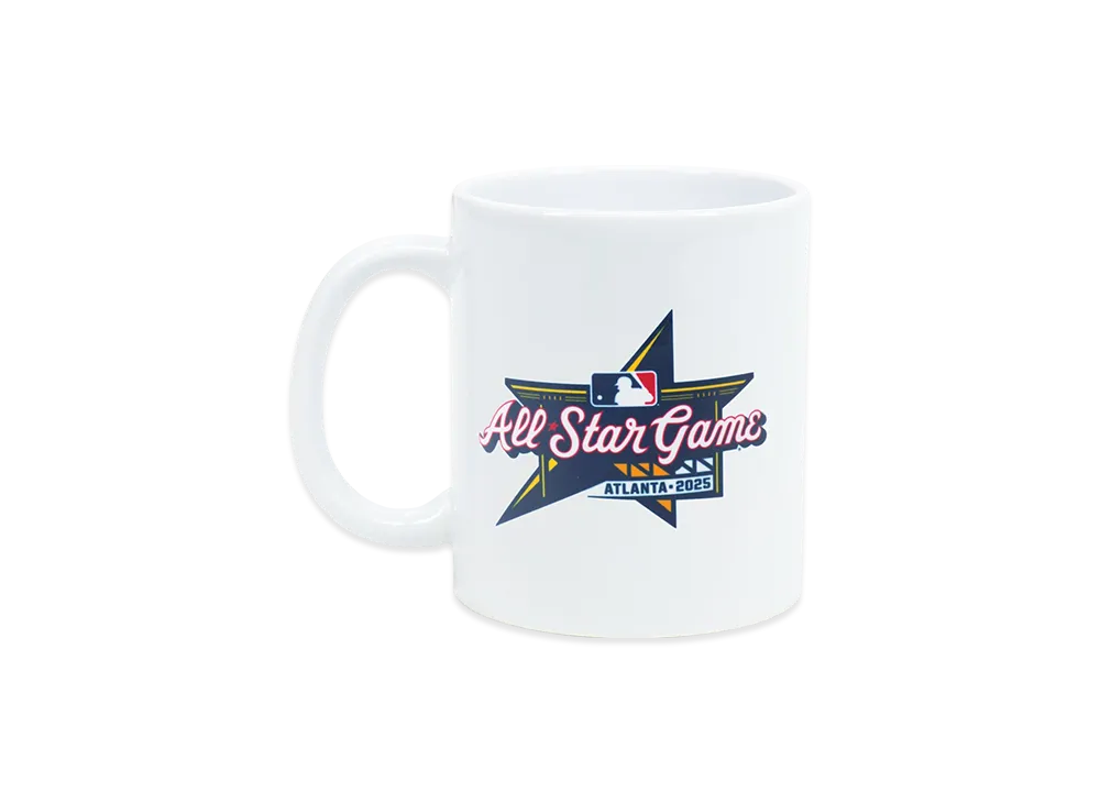 MLB Fanatics 2025 MLB All-Star Game Logo Mug "White"