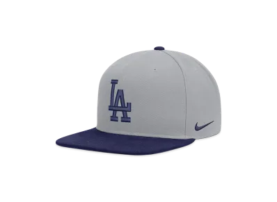 MLB x Nike Dodgers Primetime Dri-FIT Square Ball Cap "Grey/Blue"