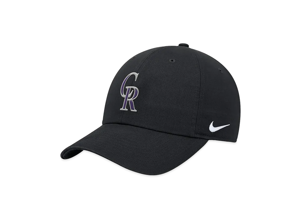 MLB x Nike Rockies Organic Cotton Cap "Black"