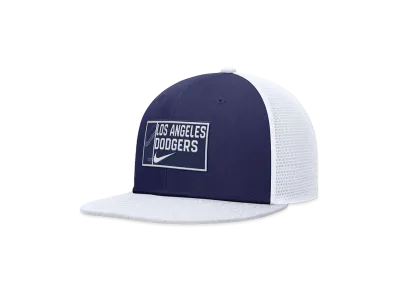 MLB x Nike Dodgers Primetime Dri-FIT Swooshflex Cap "Blue/White"