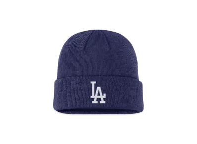 MLB x Nike Dodgers Terra Standard Cuff Cashmere-like Acrylic Beanie Cap "Blue"