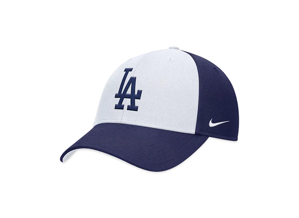 MLB x Nike Dodgers Primetime Dri-FIT Structured Cap "White/Blue"