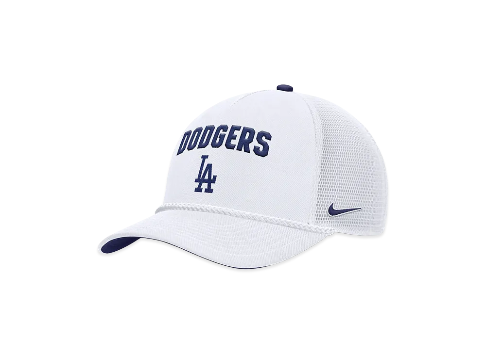 MLB x Nike Dodgers Primetime Rise Structured Trucker Cap "White/Blue"