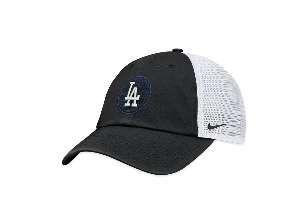 MLB x Nike Dodgers Primetime Trucker Cap "Black/White"