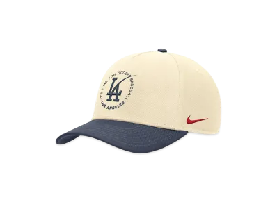 MLB x Nike Dodgers City Connect Dri-FIT Panel Adjustable Cap "Coconut Milk/Blue"