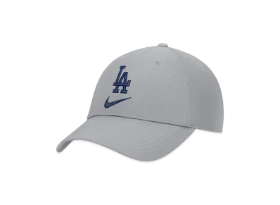 MLB x Nike Dodgers Primetime Structured Undervisor Poly Ripstop Cap "Grey"