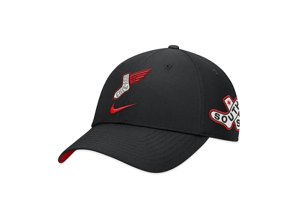 MLB x Nike White Sox City Connect Undervisor Poly Ripstop Cap "Black"