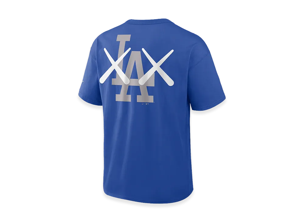 MLB x KAWS x Nike Fanatics Fest Elevated Max 90 Tee Los Angeles Dodgers "Game Royal"