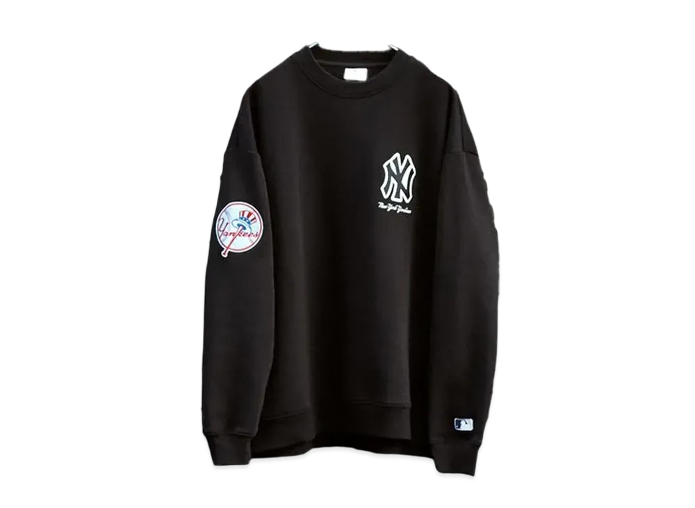 MLB Big Silhouette Pullover Sweatshirt Yankees "Black"