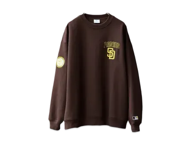 MLB Big Silhouette Pullover Sweatshirt Padres "Dark Brown"
