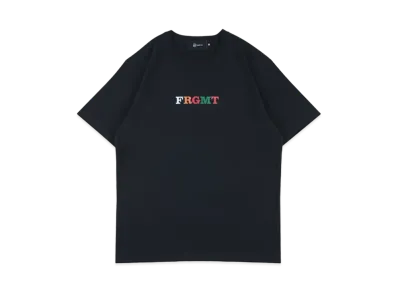 MEDICOM TOY x Robert Indiana x FRAGMENT FRGMT Beartee "Black"
