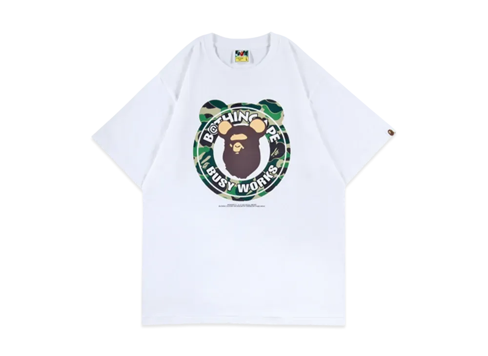 MEDICOM TOY x A BATHING APE BAPE Busy Works 2024 Beartee "White"