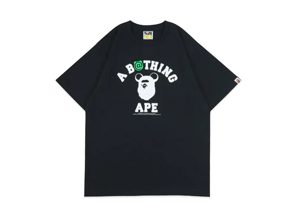 MEDICOM TOY x A BATHING APE BAPE College 2024 Beartee "Black"