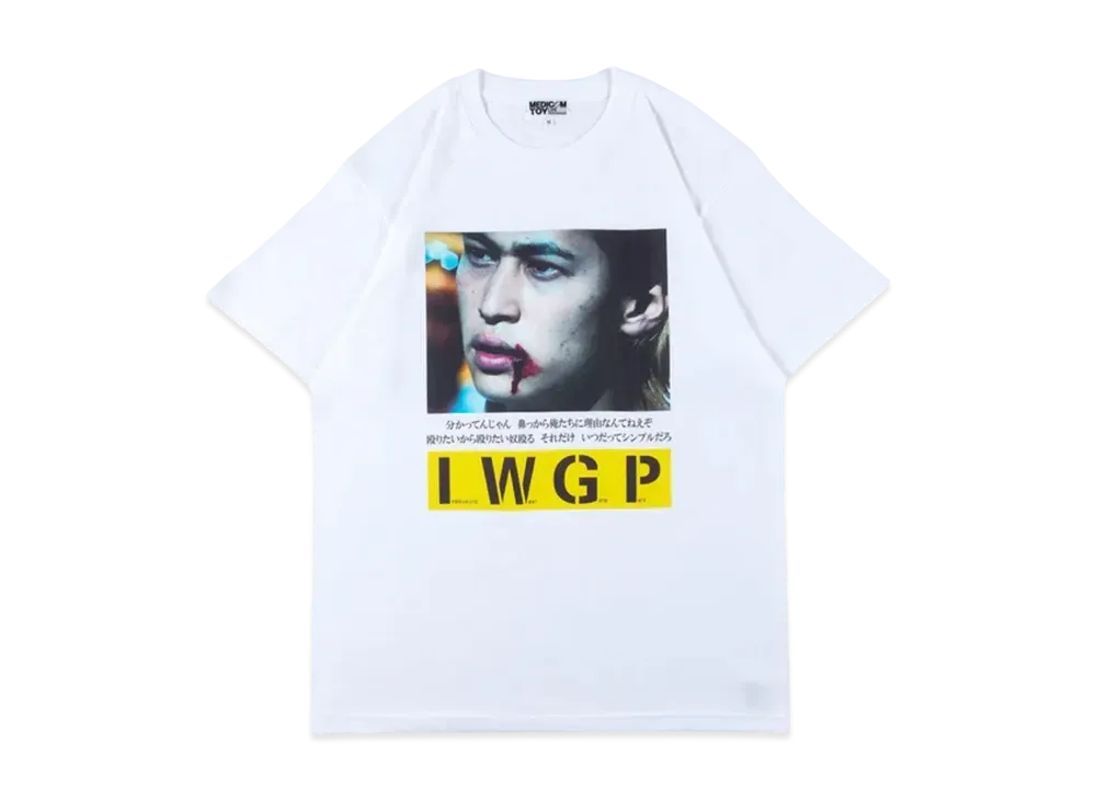 MLE x I.W.G.P. Photo Message Tee "White"