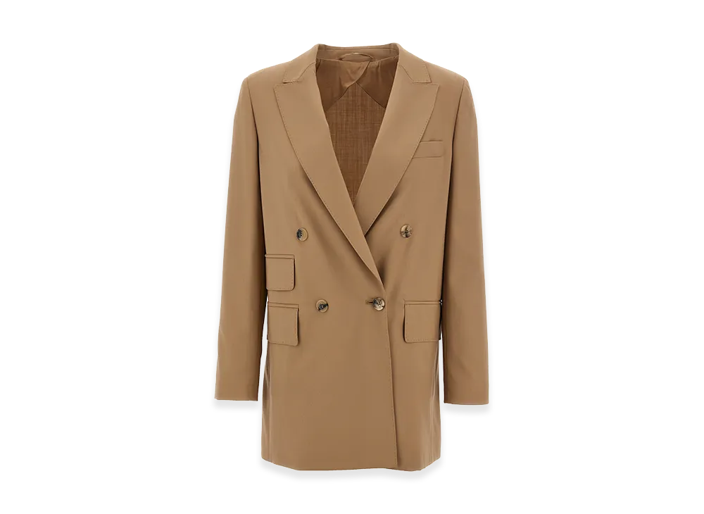 マックスマーラ ウィメンズネビエ ブレザー "ベージュ"