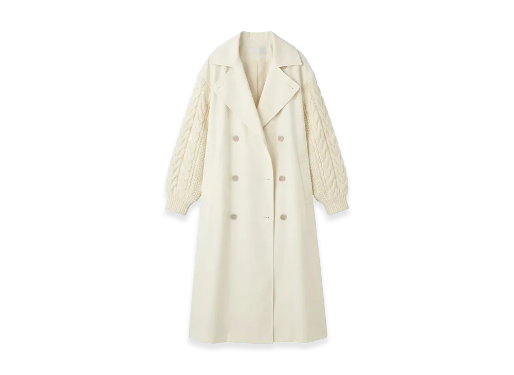 Max Mara Women's Cicladi Trench Coat "Vanilla"