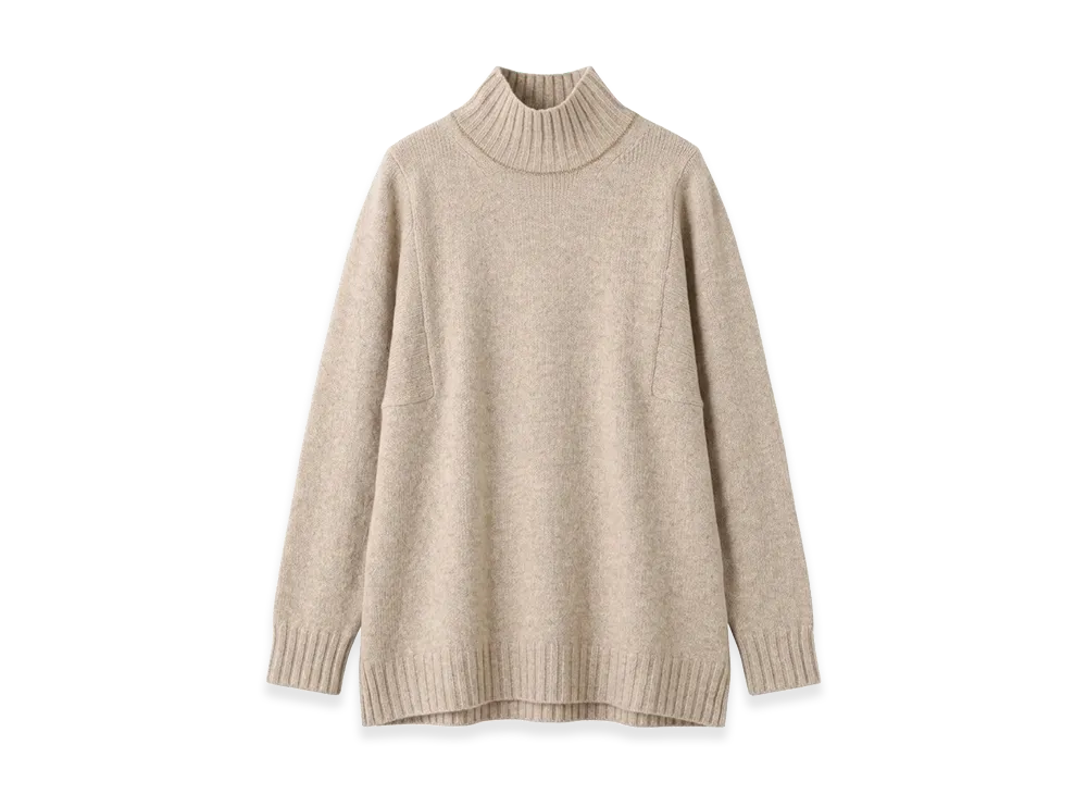 Max Mara Women's Aceti Turtleneck Sweater "Beige"