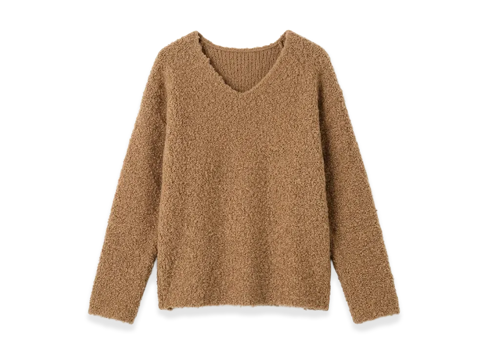 Max Mara Women's Pantera V-Neck Sweater "Camel"